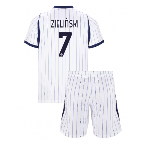 Inter Milan Piotr Zielinski #7 Maglia Gara Trasferta Repliche 2026-27 Bambino Maniche Corte Inter Milan Piotr Zielinski #7 Maglia Gara Trasferta Repliche 2026-27 Bambino Maniche Corte